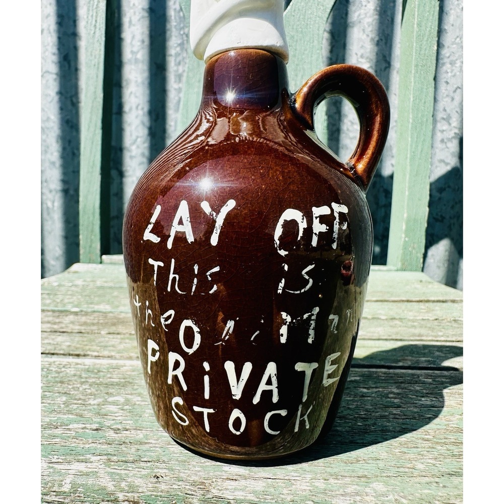 Vintage Mid Century Nude Pin-Up Decanter Jug Pour-Through Stopper Made In Japan - Picture 11 of 12